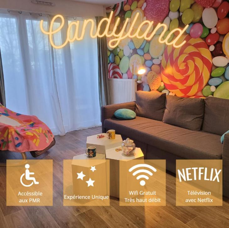 Candyland-20Min Disney-Famille Meaux Exterior foto
